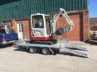 Minibagger 1,9t Bagger mieten leihen Vermietung Takeuchi TB216 Nordrhein-Westfalen - Siegen Vorschau