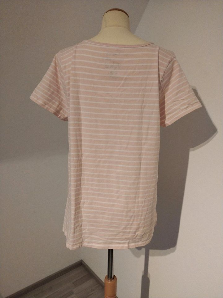 Shirt, Gr. L, rosa-weiss gestreift in Coesfeld