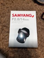 Samyang Objektiv 14 mm f/2.8 Canon EF Sonnenblende Baden-Württemberg - Illerrieden Vorschau