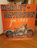 Harley Davidson UNIKAT Bild Saarbrücken-Dudweiler - Dudweiler Vorschau