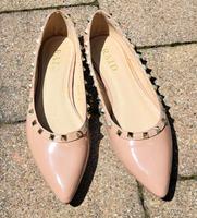 Damen Ballerinas mit Nieten Bayern - Stiefenhofen Vorschau