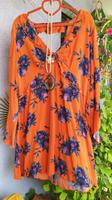 River Island Rüschen Volants Blumen Kleid 40 Bayern - Baiersdorf Vorschau