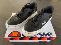 ellesse Alzina Schuhe Sneaker Plateau schwarz Leder 38 Hessen - Limburg Vorschau