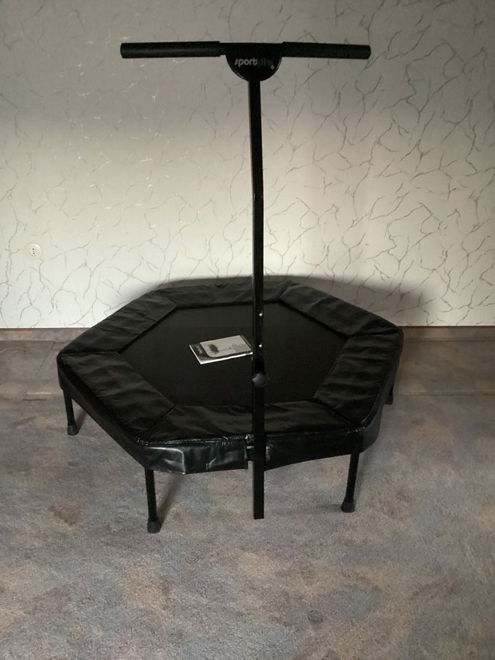 Sportplus Trampolin 126cm mit Haltegriff Indoor in Breidenbach (bei Biedenkopf)