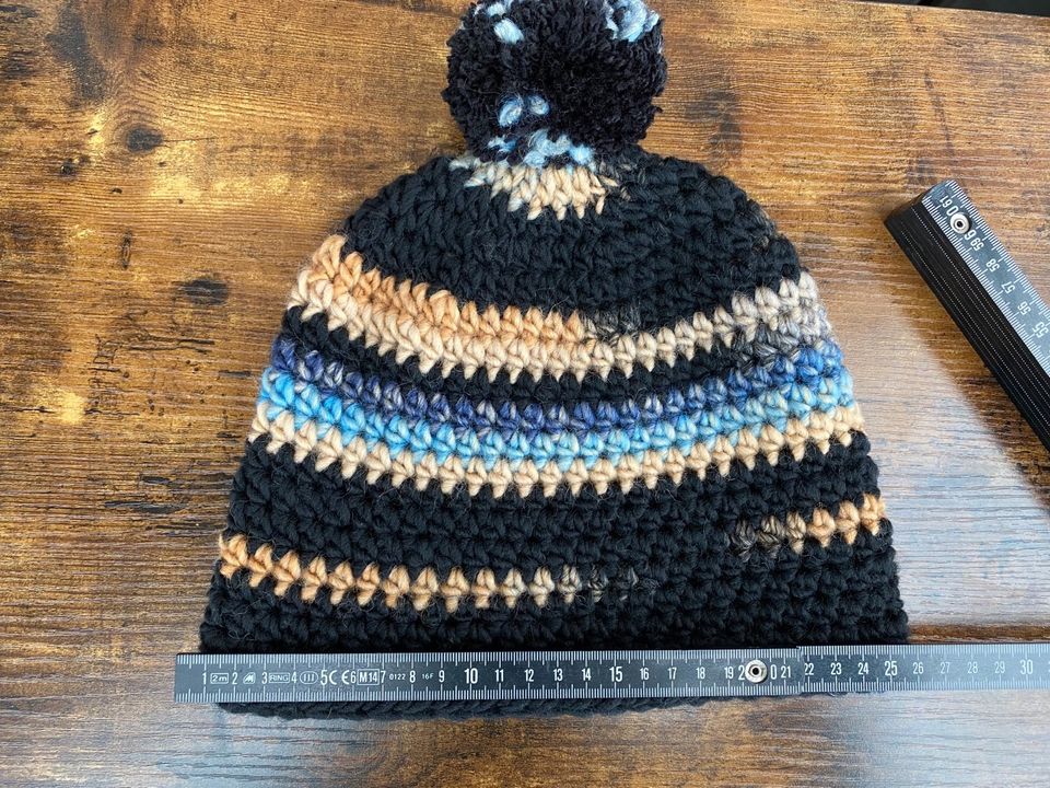 Woll Mütze Beanie Schal Stirnband  Loop schwarz Damen Herren Neu in Waren (Müritz)