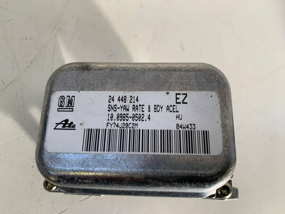 Drehratensensor Opel Astra H Kombi Z14XEP 1,4L 10098505024 in Dettenheim