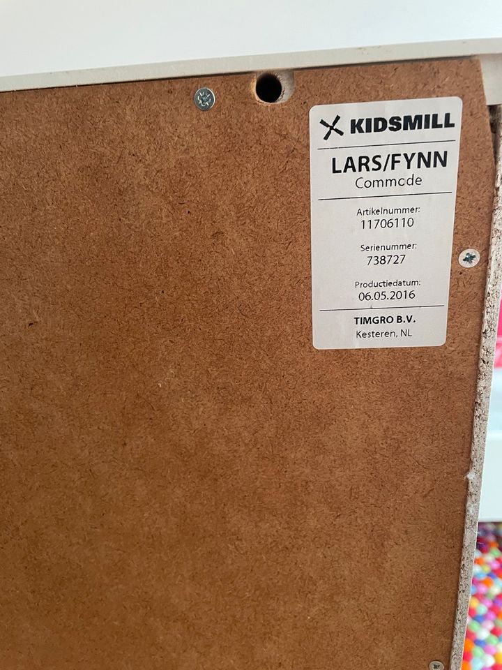 Wickelkommode Kommode Kidsmill Lars/Fynn weiß in Iserlohn