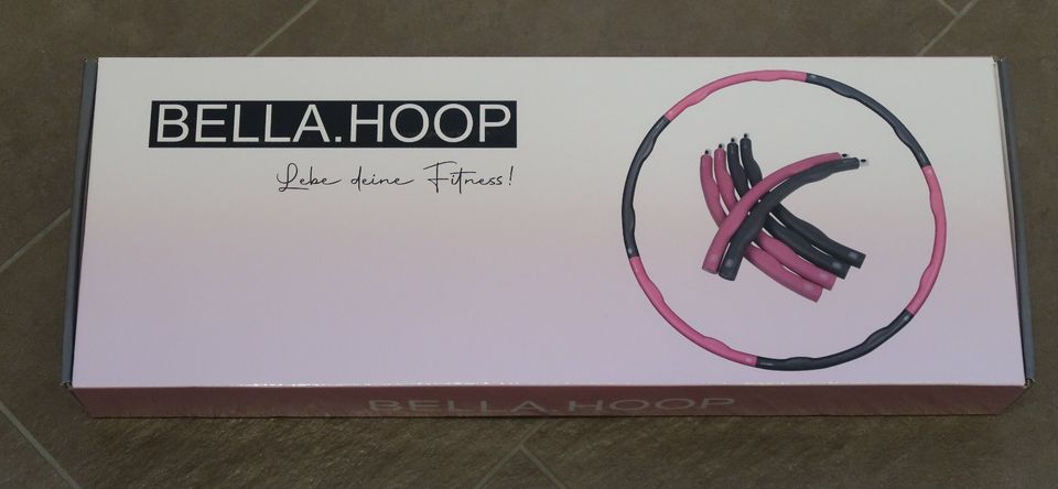 BELLAVY -Mein Plan B- Hoola Hoop Hula Hoop Reifen blau grau NEU in Bad Pyrmont