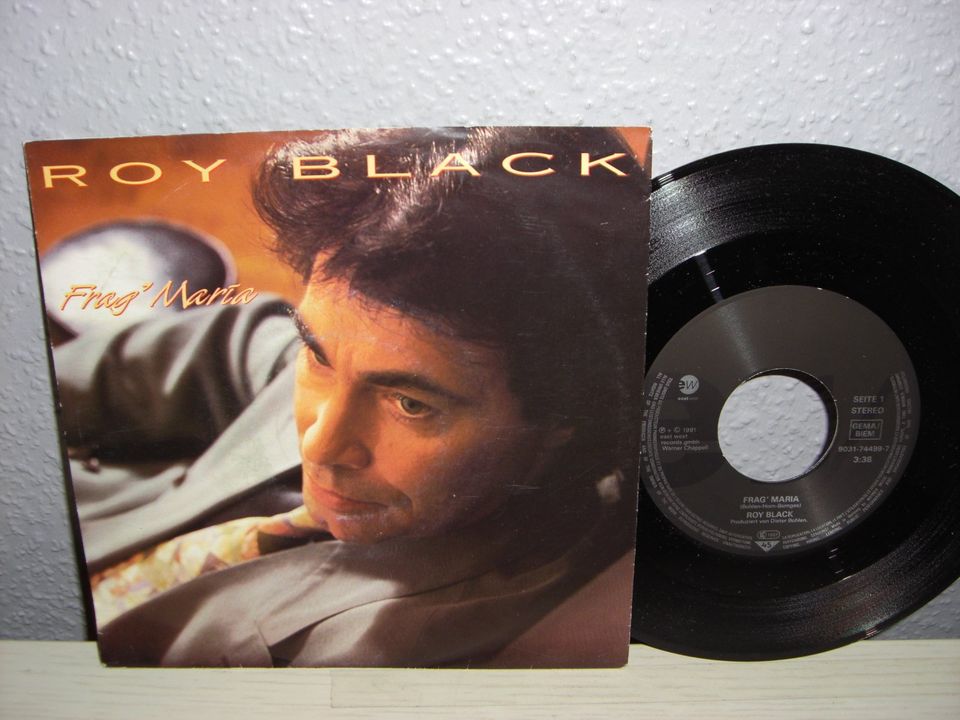 Schallplatte Single 7"/ ROY BLACK >FRAG´ MARIA< Vinyl 1991 in Ilsede