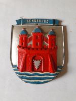 Wappen Kreisstadt Rendsburg. Gussplatte Schleswig-Holstein - Flintbek Vorschau