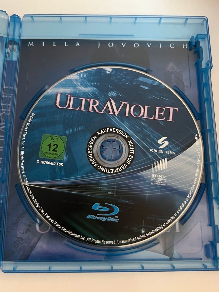 Ultraviolet Blu Ray - Film - DVD - Milla Jovovich - Action in Offenbach