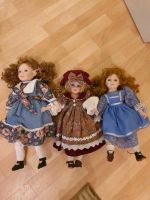 3 Puppen, zum Sammeln, Deko etc., Setpreis Bayern - Hof (Saale) Vorschau