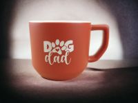 Keramiktasse "Dog Dad" mit Hundepfotenmotiv Hütschenhausen - Katzenbach Vorschau