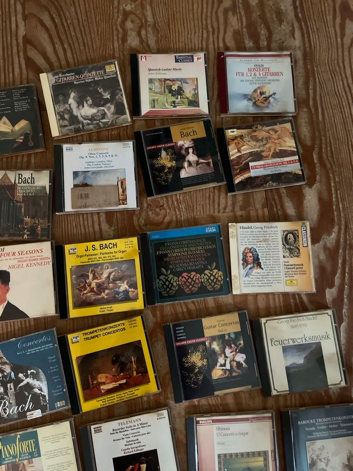 Über 80 CD's Klassik Sammlung in Leichlingen