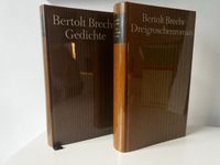 Bertold Brecht: Zwei Bände, Dreigroschenroman + Gedichte Düsseldorf - Friedrichstadt Vorschau