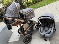 Gebrauchter Kinderwagen 3 in 1 West - Sossenheim Vorschau