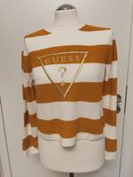 Guess Pulli Pullover cropped  weiß curry Streifen Gr.XS Bayern - Ebermannstadt Vorschau