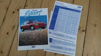 Prospekt Ford Escort 1990 Brandenburg - Falkensee Vorschau