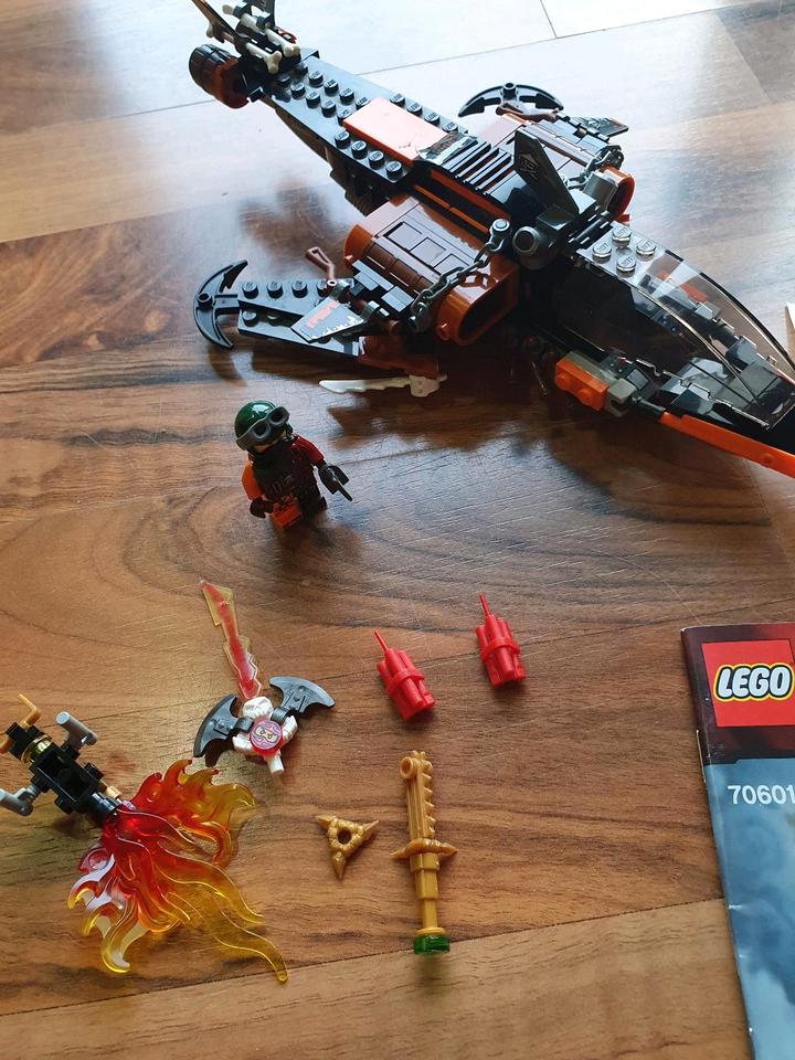 Lego Ninjago 70601 Lufthai KOMPLETT BIS AUF EINE FIGUR in Schöneiche bei Berlin