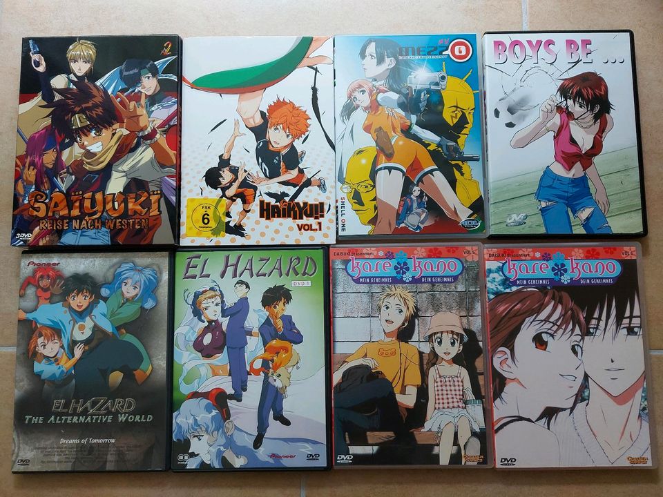 Anime DVD's - Haikyu!!, Saiyuki, El Hazard etc. in Zell am Main