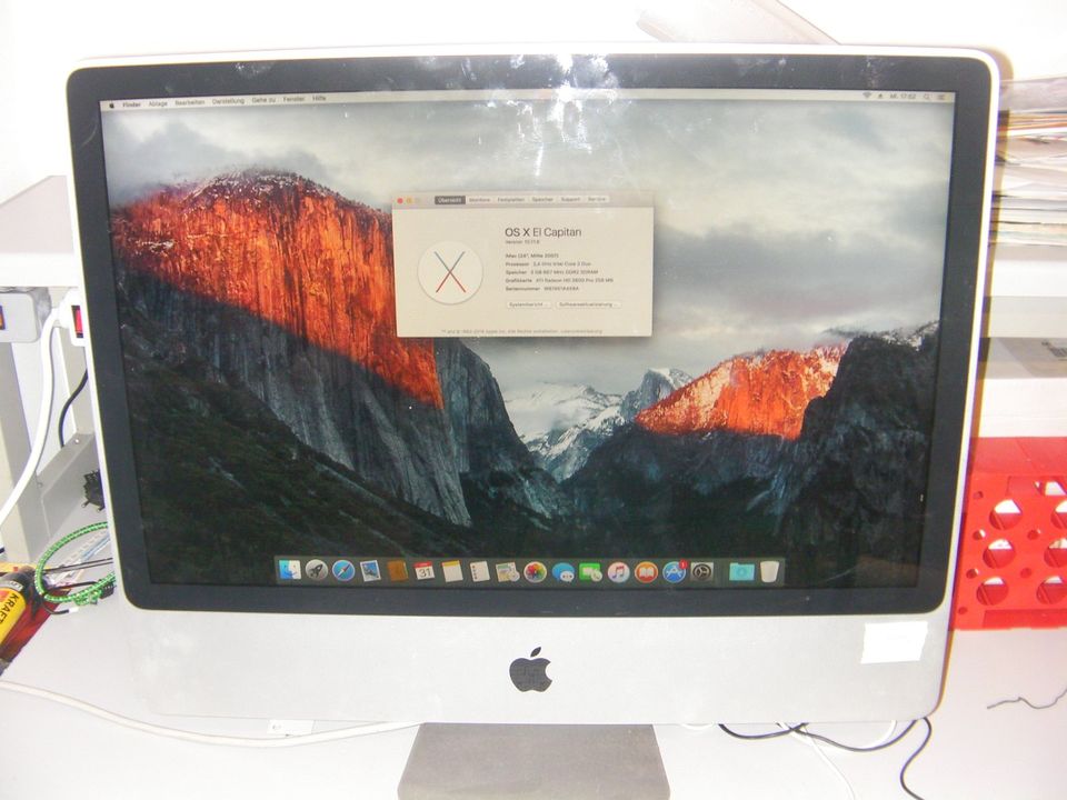 Computer Apple iMac A1225 in Roth b Hamm