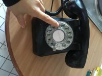 Telefon Retro Wählscheibe schwarz Bayern - Langenbach Vorschau