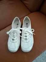 neuwertig! **REMONTE** Freizeitschuhe Gr.39 Weiß-Silber Niedersachsen - Wolfsburg Vorschau