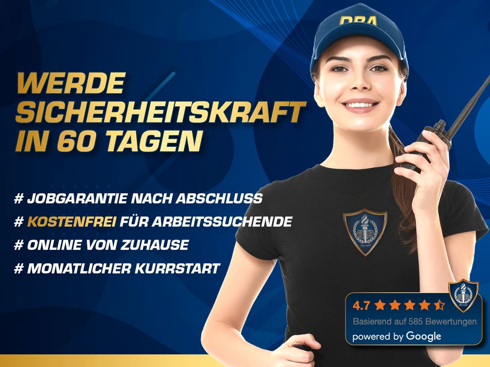 2800€+ | Quereinsteiger | Sicherheitskraft am Flughafen (m/w/d) | Berlin KÖPENICK | Airport Security Job| Vollzeit | Flughafenkontrolle | 34a Sachkunde | Sicherheitsmitarbeiter | REF.: 0702 in Berlin