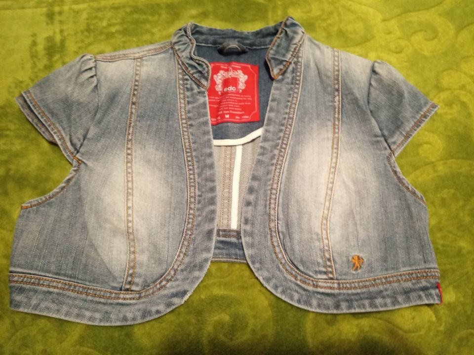 Wie neu Esprit Jeans Weste Damenweste Bolero Jacke Top Zustand in Marsberg