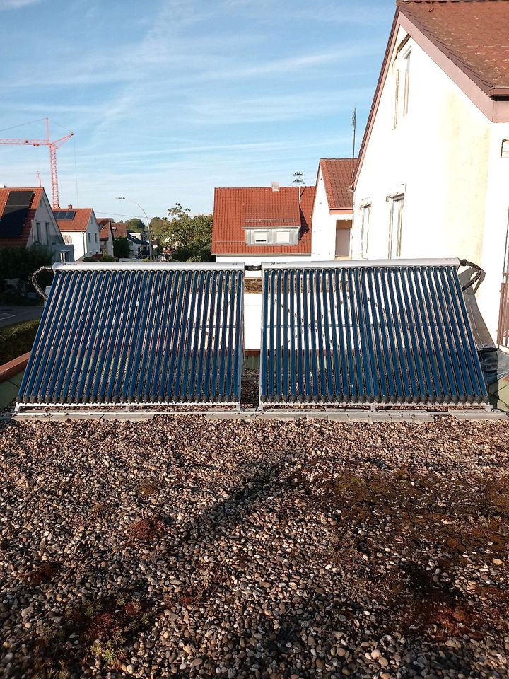 Solarthermie Anlage in Ahorn