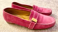 Celine Loafers, in pink, Suede/Velourslede mit Ledersohle, Gr. 38 Innenstadt - Köln Altstadt Vorschau