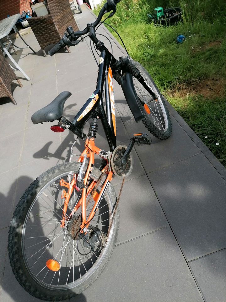 Kindermountainbike, Kinderfahrrad, 24 Zoll, 21 Gänge in Elsdorf