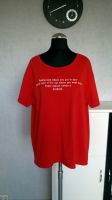 T-Shirt Oberteil Top Oversize Basic rot weiß Print bedruckt Gr. M Friedrichshain-Kreuzberg - Friedrichshain Vorschau