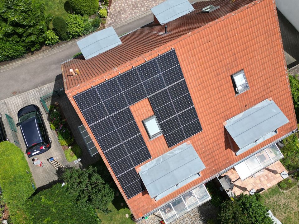 Photovoltaik-Anlage mit Speicher 10,32kW + 10,0kWh Speicher - Module + Wechselrichter + Speicher + Smartmeter + Unterkonstruktion + Montage +Anschluss +  Anmeldung - PV SOLAR in Leipzig