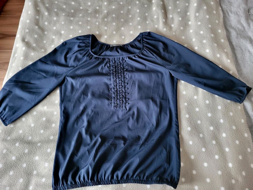 3/4 Arm Tunika Bluse Shirt Oberteil Esprit Größe 38 / 40 in Groß Kreutz