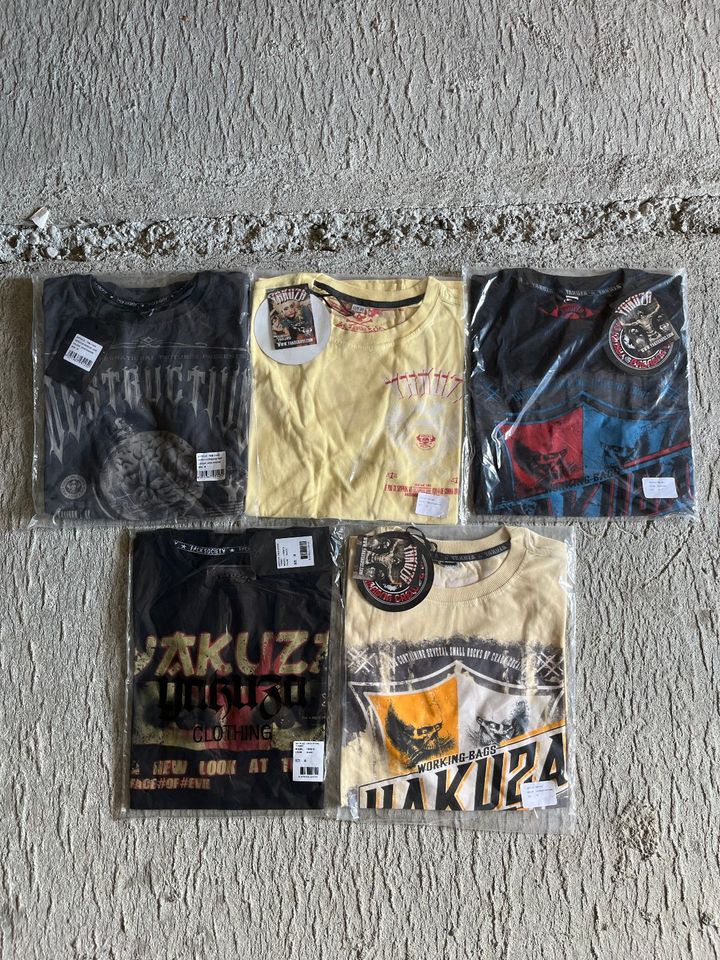 Yakuza TShirt 5Stück Shirt Größe M in Dresden