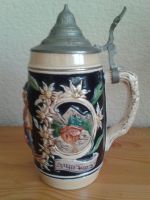 Bierkrug mit Zinndeckel Baden-Württemberg - Ketsch Vorschau