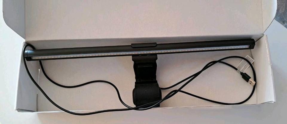 OOWOLF [Exklusiv Original Design] Computer Monitor Lampe, Duale L in Trebur