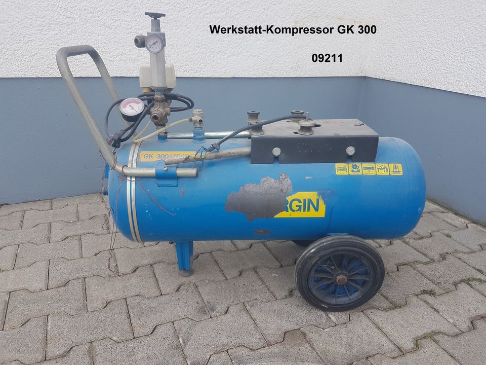 Baukompressor 1,0bar  bis 10,0 bar Mieten in Alsbach-Hähnlein