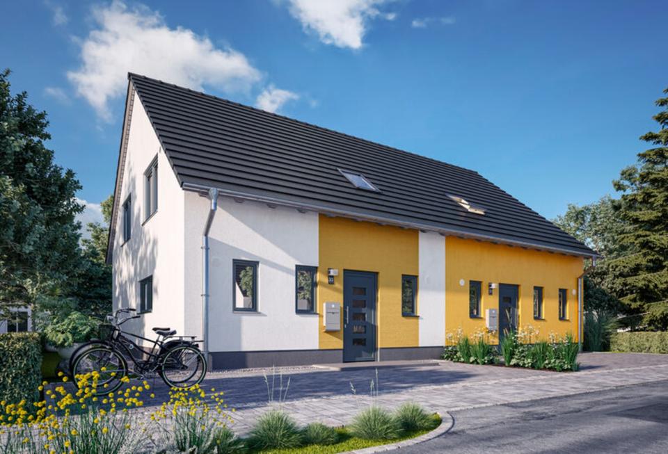 Familienglück in Finsterwalde - Doppelhaushälfte Behringen 116 in Finsterwalde