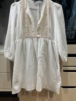 ZARA Kleid Musselin Weiß Creme Sommerkleid XS NEU Nordrhein-Westfalen - Herzogenrath Vorschau