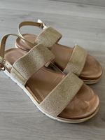 Sandalen Deichmann Graceland Gold Größe 38 Sommer Nürnberg (Mittelfr) - Südoststadt Vorschau