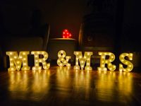 Mr & Mrs - Deko Mieten Hochzeit LED Rheinland-Pfalz - Bodenheim Vorschau