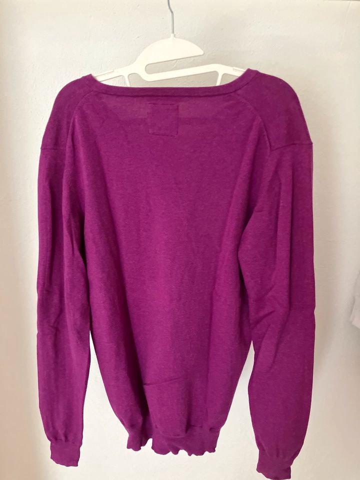 Sommer Pulli V-Neck Herren/Jungs v. Jake’s, M, in pflaume/violett in Solingen