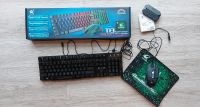 Gaming Tastatur mit Farbbeleuchtung und Maus-Set mit Adapter Nordrhein-Westfalen - Hamm Vorschau