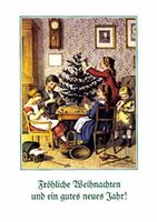 Nostalgische Postkartensatz Frohe Weihnachten II, 8 Karten Niedersachsen - Flöthe Vorschau