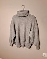 Rollkragenpullover | oversized | grau Bayern - Vohenstrauß Vorschau