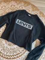 Levi’s Cropped Hoodie Schwarz Silber Damen Pulli Gr. S 34 Bayern - Bad Neustadt a.d. Saale Vorschau