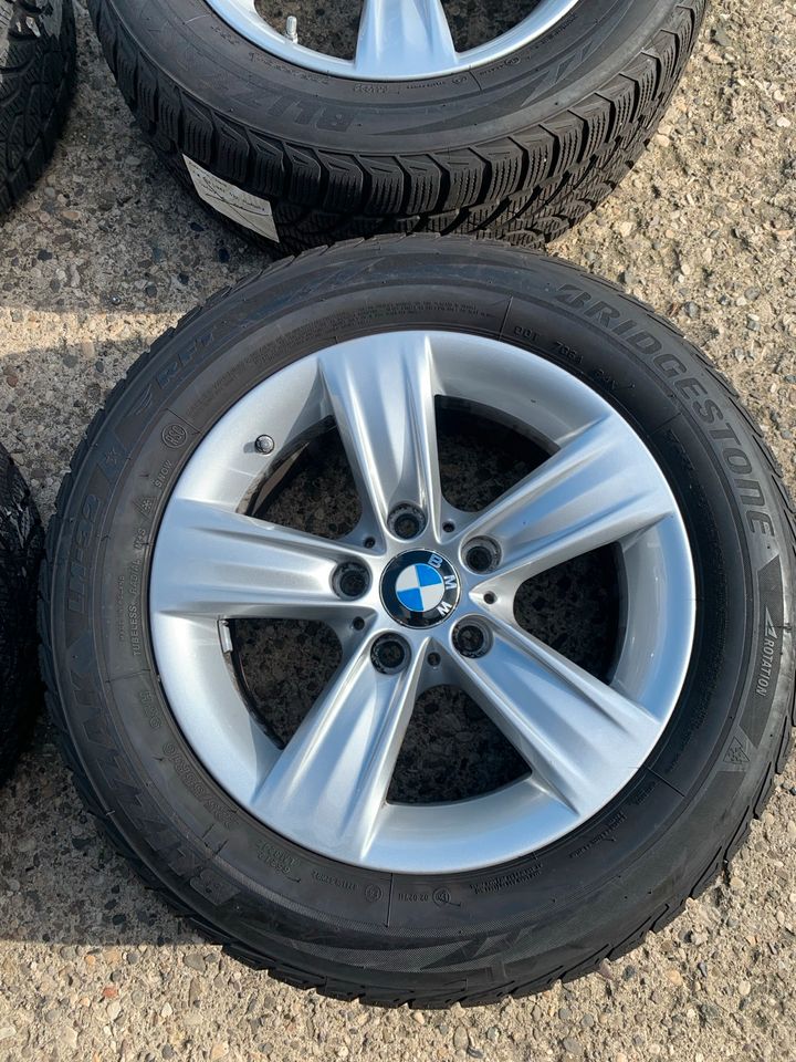 BMW Alufelgen mit Winterreifen 225/55R16 e90 f30 e46 f20 in Langenhagen