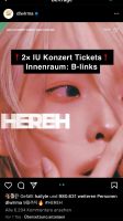 2x IU Ticket 100€ billiger (Block B) „HEREH" Tour Berlin Berlin - Mitte Vorschau